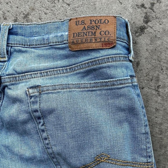 y2k US POLO ASSN. JEANS WITH A NICE FADE SIZE 34 x 30 - Picture 4 of 6